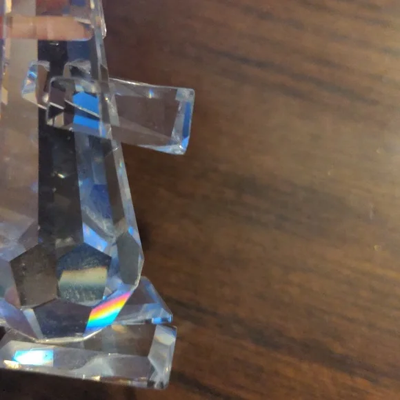 Swavorski Silver Crystal Vintage Standing Pluto Dog Figurine 7635, Discontinued - Picture 9 of 11